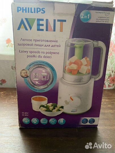 Пароварка philips avent