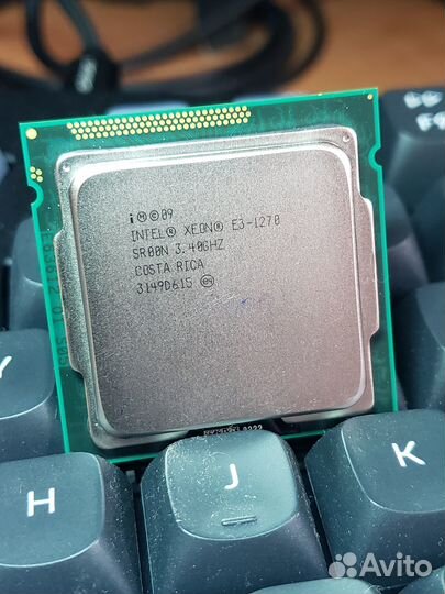 Процессор Intel xeon e3 1270 3.4 ггц