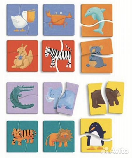 Деревянный пазл Djeco