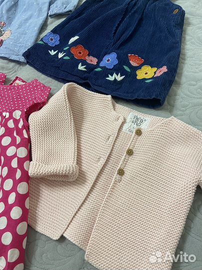 Летние вещи пакетом для девочки (5-12 мес)