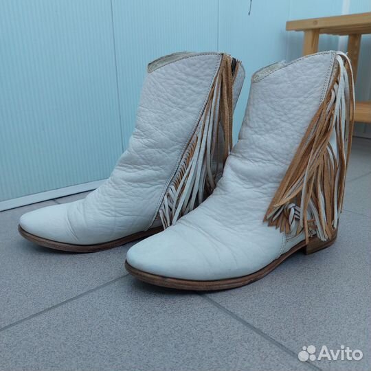 Ботинки женские натуральная кожа 39