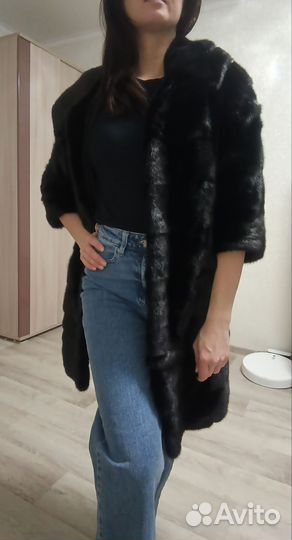 Шуба норковая 42 44 бу