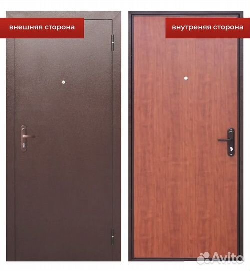 Двери Стройгост РФ 5Метал/Панель
