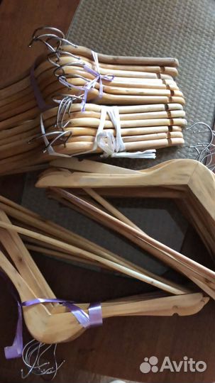 Вешалки и плечики бу для брюк/юбок и руб/блузок