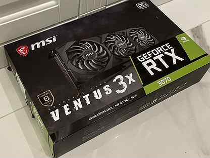 Видеокарта MSI RTX 3070 Ventus 3X OC 8GB