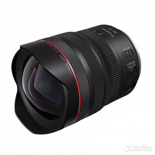 Объектив Canon RF 10-20mm f/4 L IS STM, черный