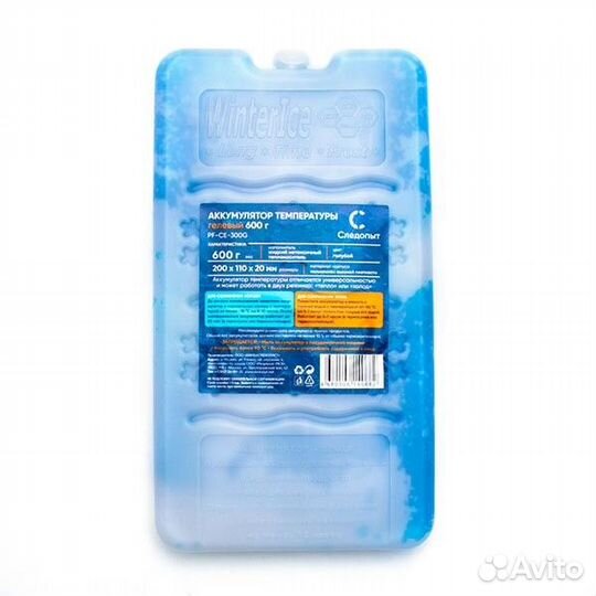 Аккумулятор холода гелевый Следопыт 600 г