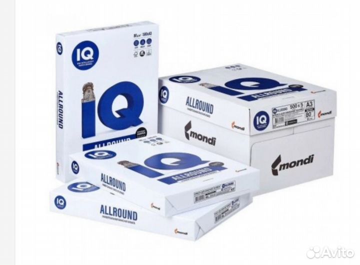 Офисная бумага a3, Xerox, iq, Чайка, CartBlank