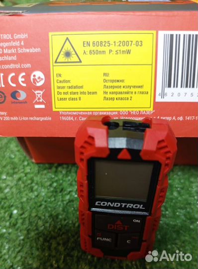 Лазерный дальномер Condtrol SMART 60