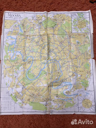 Карты СССР разных годов