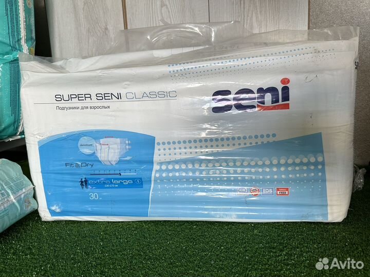 Подгузники для взрослых Seni Super classic М