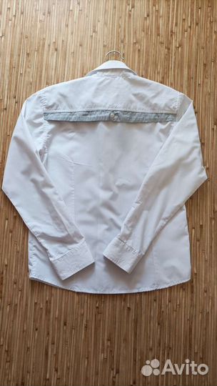 Школьные рубашки белые 158-164