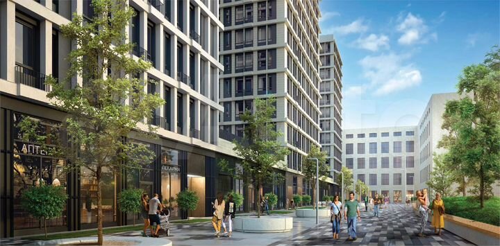 2-к. квартира, 51,8 м², 2/12 эт.