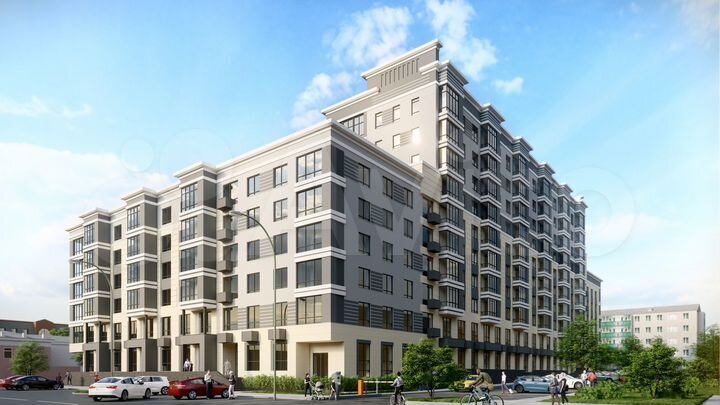 2-к. квартира, 47,7 м², 5/6 эт.