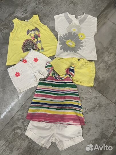 Шорты футболка Jacobs, Chloe, Dkny zara 5 лет