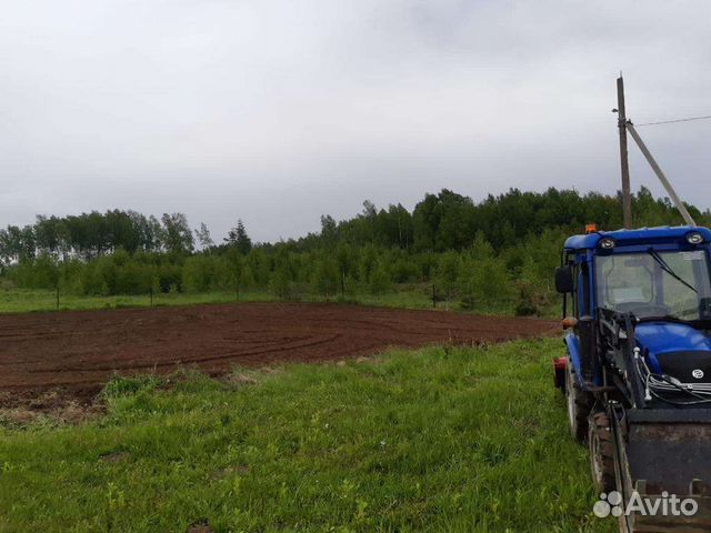 Вспашка земли, выравнивание участка,трактор,каток в Павловском Посаде ...