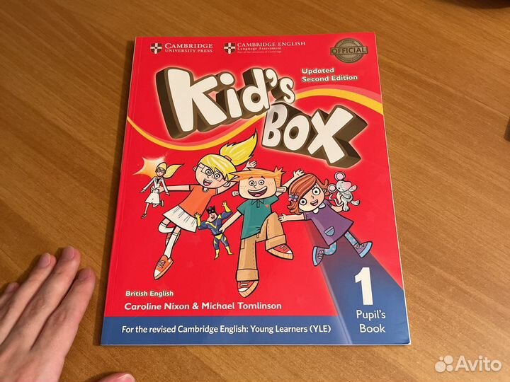 Учебник Kid’s box Pupil’s book 1