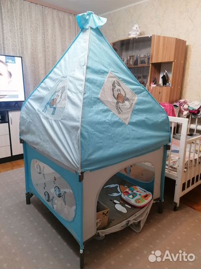 Манеж детский складной