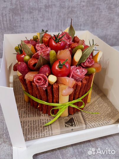 Мужской съедобный букет