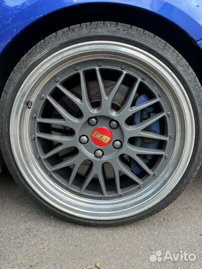 Колеса R19 в сборе, диски BBS LM r19 5x112 резина