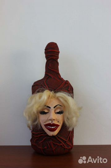 Бутылка декоративная