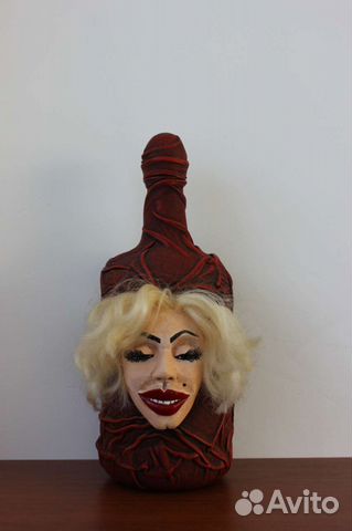 Бутылка декоративная