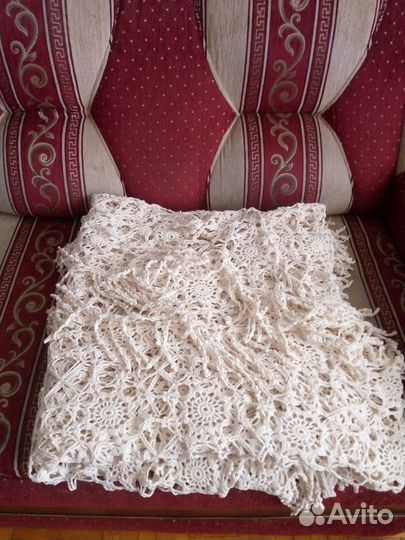 Покрывало вязаное крючком