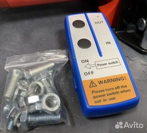 Лебедка electric winch 4500 - сталь