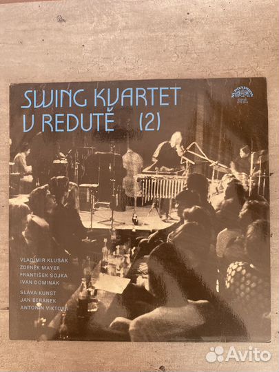 Виниловая пластинка swing kuartet u redute