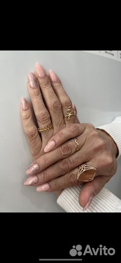 Маникюр гель лак наращивание