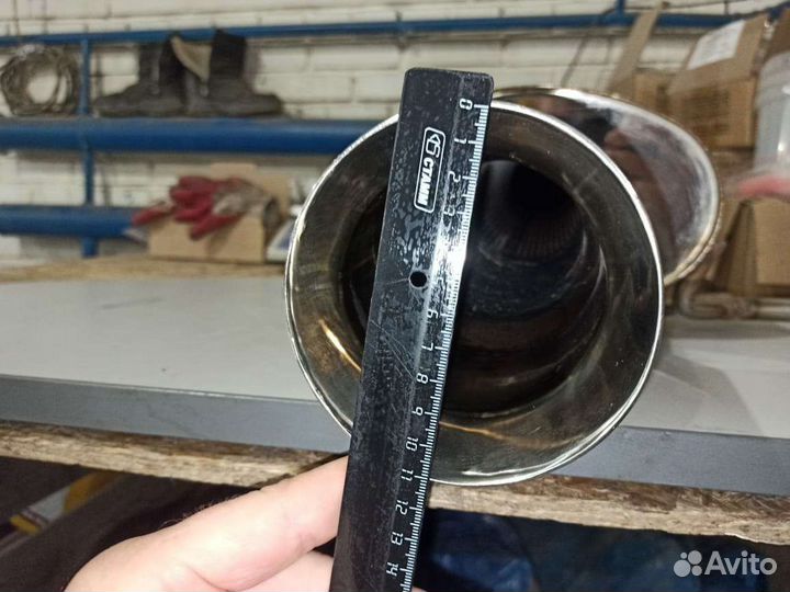 Выхлопная система jasma на Subaru Forester SH