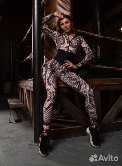 Комбинезон для фитнеса S