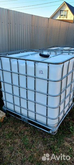 Еврокуб, куб для воды, бочка для полива