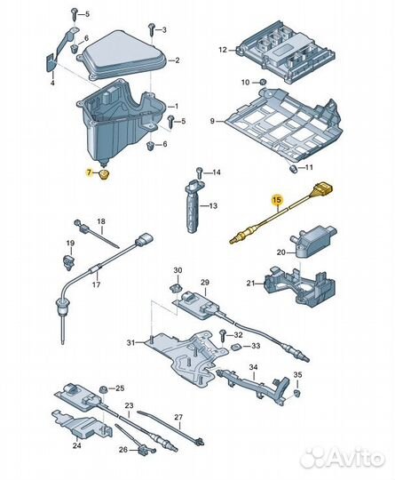 4M0906262E Датчик лямбда зонд на Audi Volkswagen