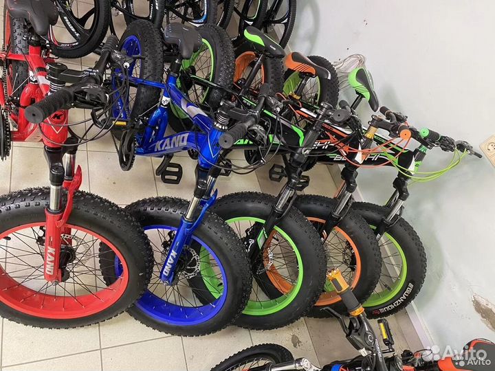 Велосипед с широкими колесами kano