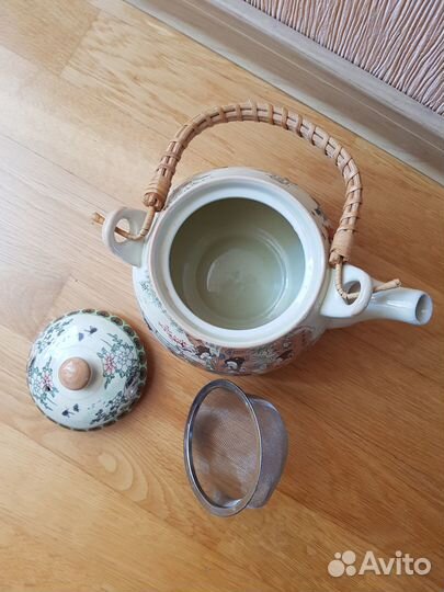 Чайник заварочный фарфоровый
