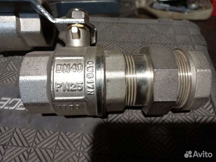 Кран шаровый ду32 и ду40