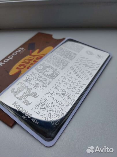 Пластина для стемпинга Kapous