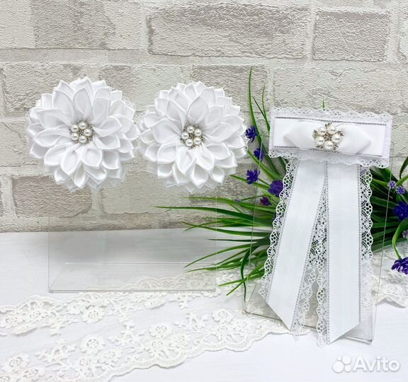 Бантики для школы, на 1 сентября