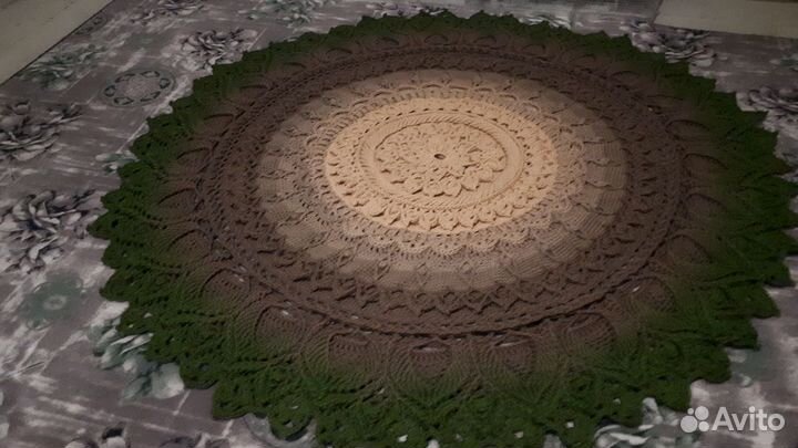 Ковер из полиэфирного шнура