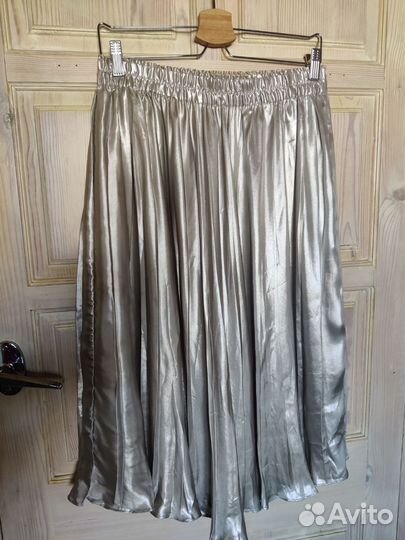 Юбка миди плиссированная 46-48 H&M