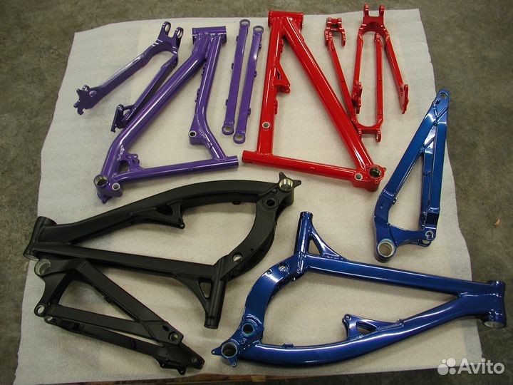 Покраска велосипеда и велозапчастей