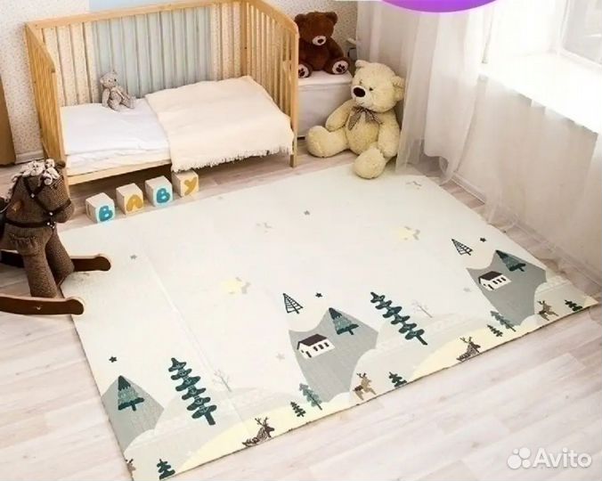 Складной детский коврик