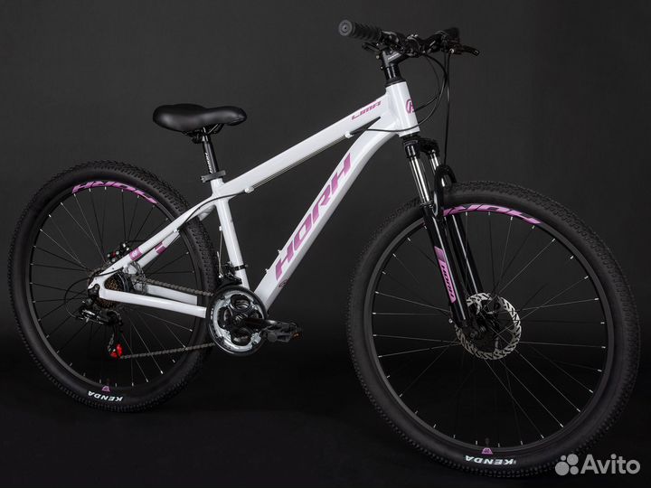Велосипед horh lima LMD 7.0 27.5 (2023) White-Purp