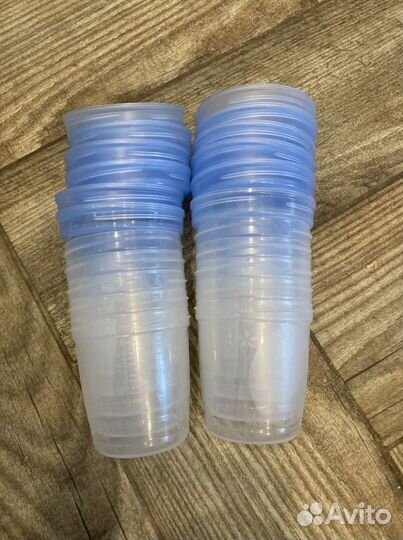 Баночки для хранения молока Avent