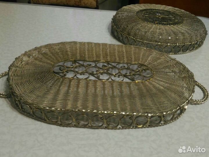 Мельхиор. Корзины для хлеба,фруктов и тд