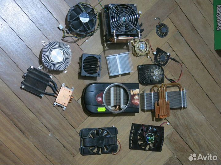 Вентиляторы,радиаторы и системы охлаждения