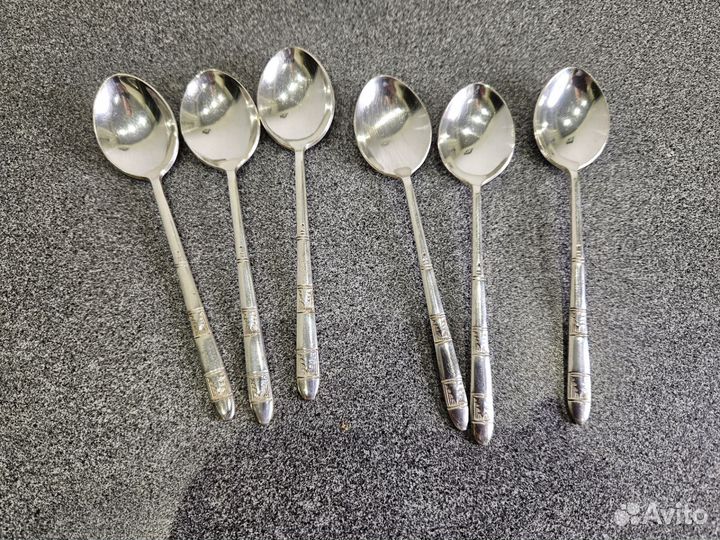Чайные ложки мельхиор СССР