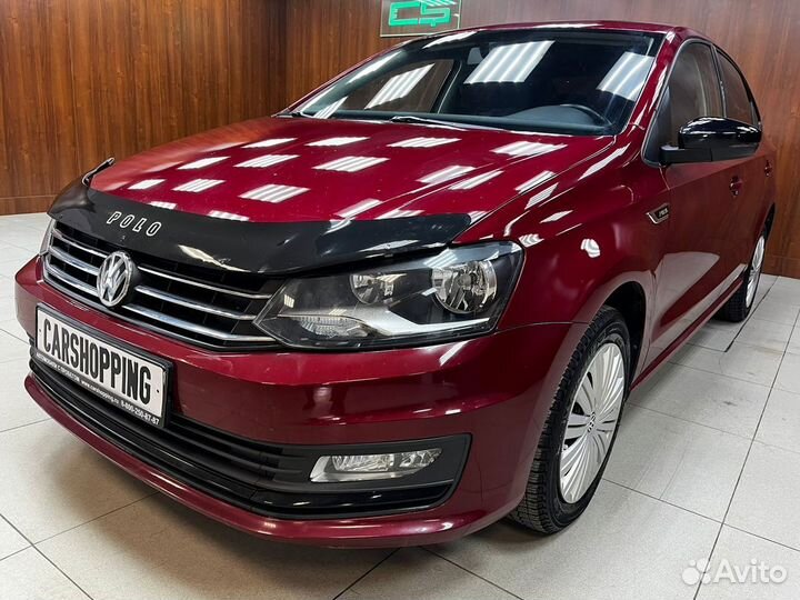 Volkswagen Polo 1.6 AT, 2018, 82 800 км