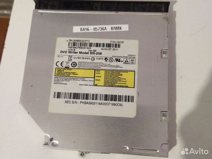 Dvd привод для ноутбука SN-208